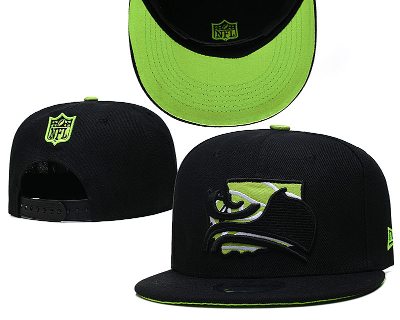 2021 NFL Seattle Seahawks Hat GSMY509->->Sports Caps